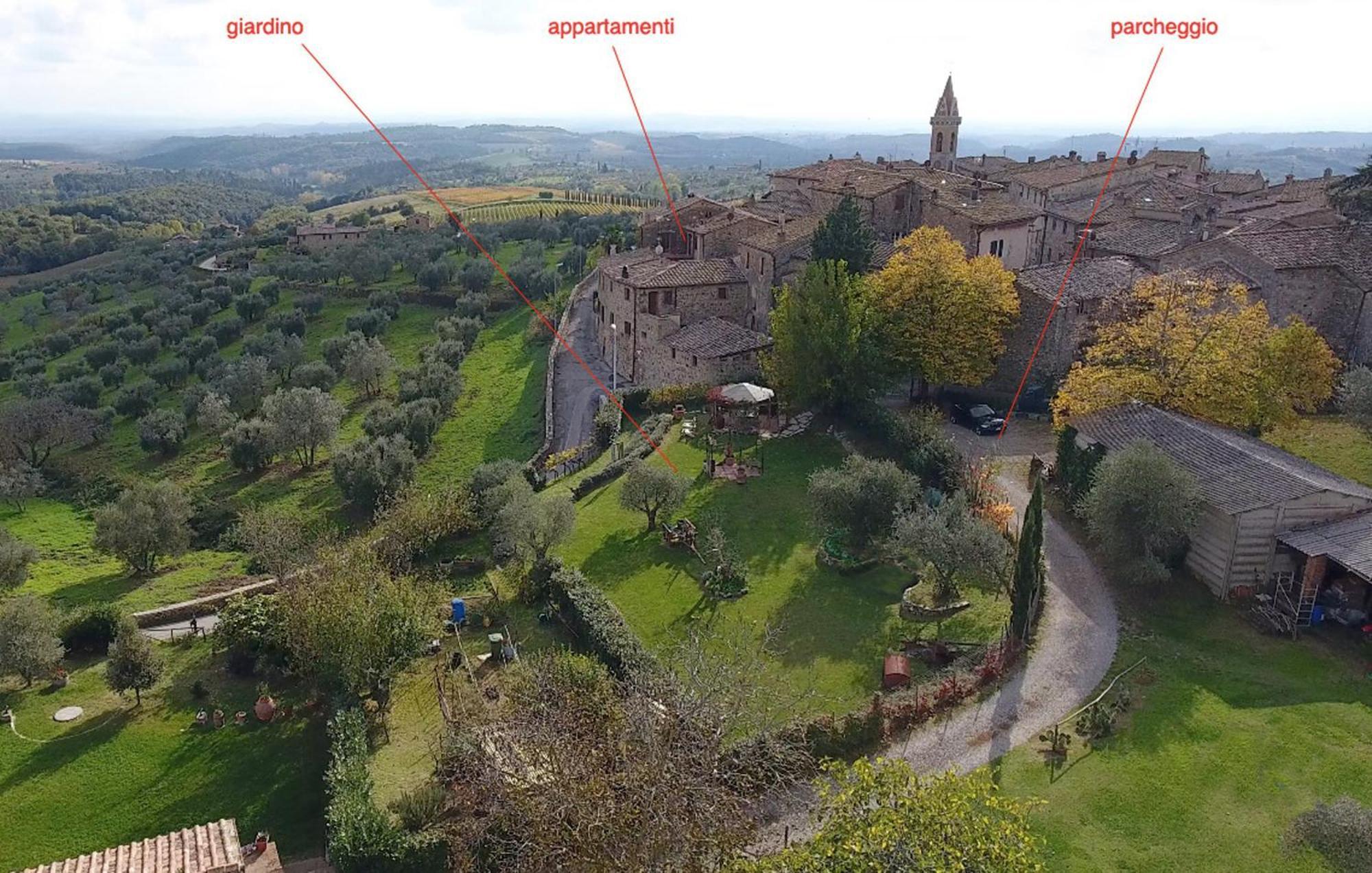 Apartamento Borgo San Gusmè Exterior foto