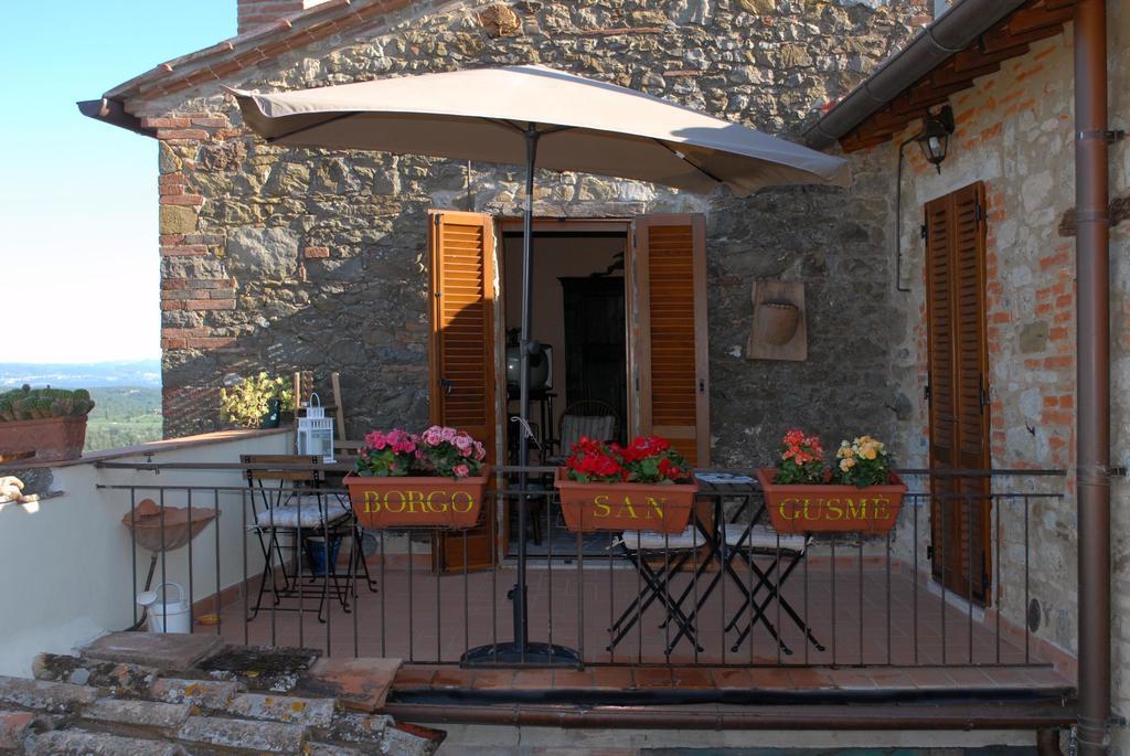 Apartamento Borgo San Gusmè Exterior foto